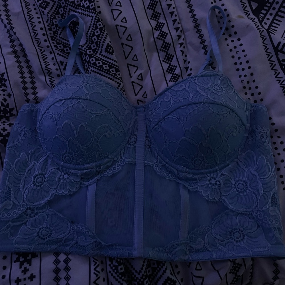 Lace corset top